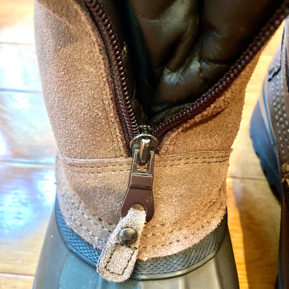 G.H.Bass Winter Zip up Sturdy Boots 8M Excellent Condition - Picture 8 of 14
